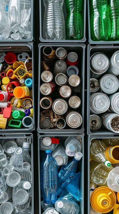 Recycling Organized Neatly